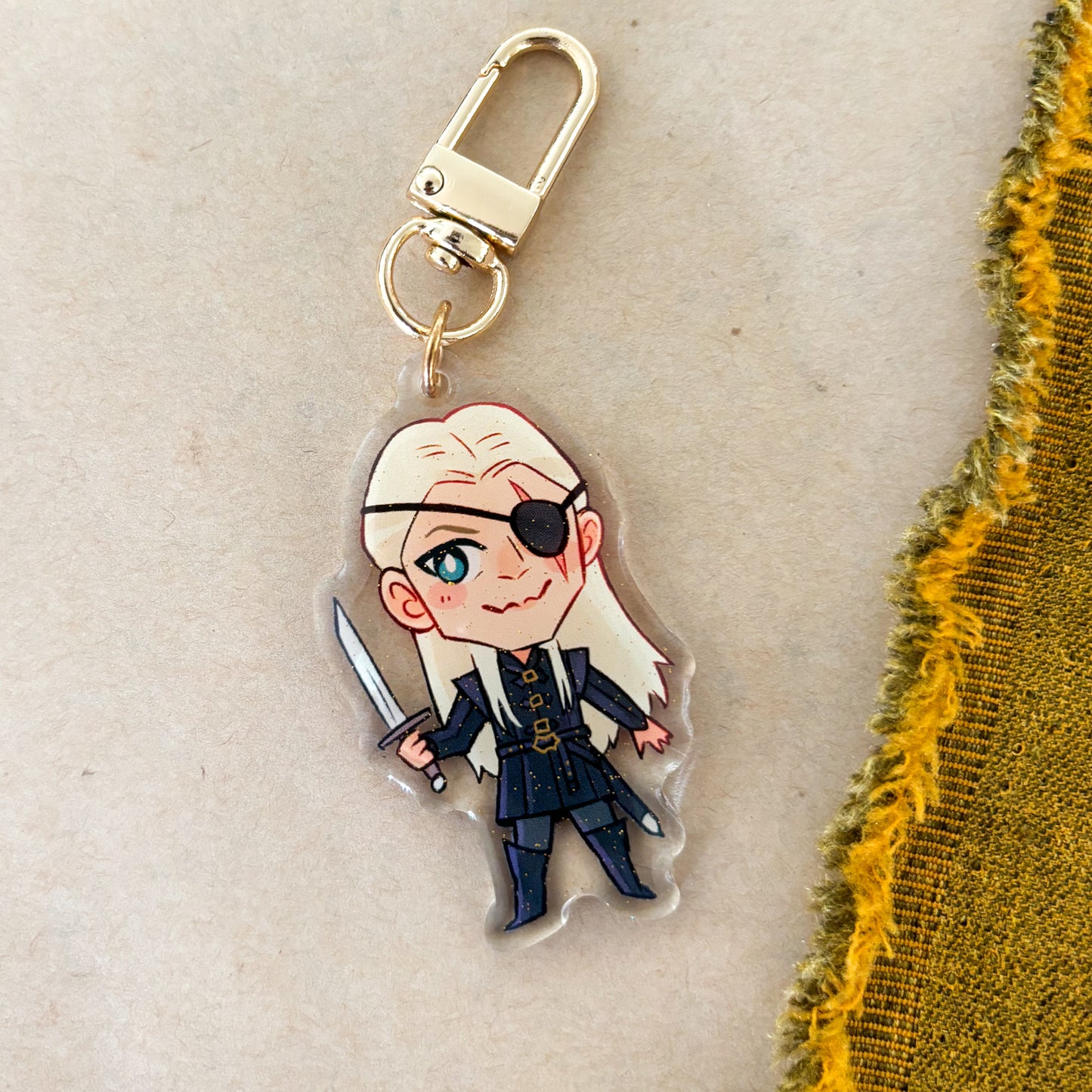Aemond Targaryen Keychain