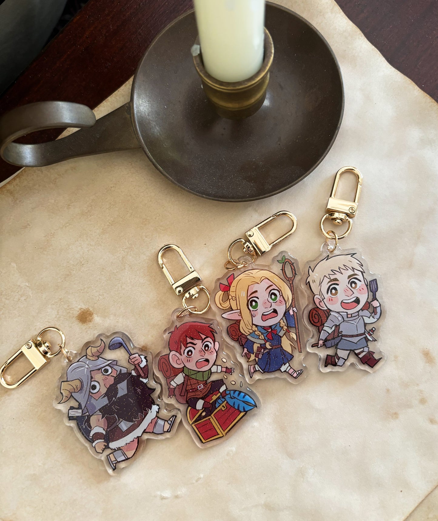 Dungeon Meshi Keychains
