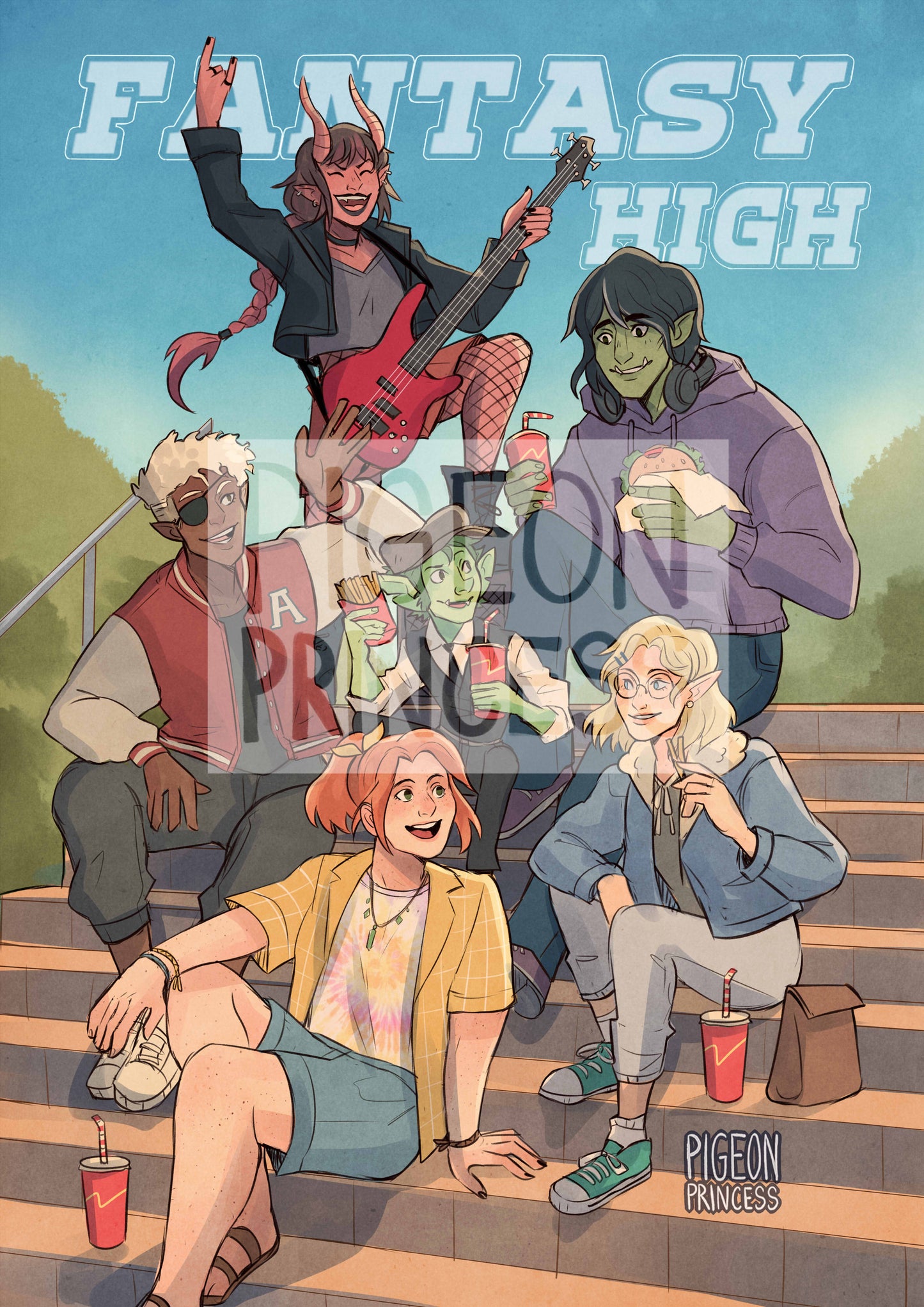 Fantasy High [Dimension 20] Print