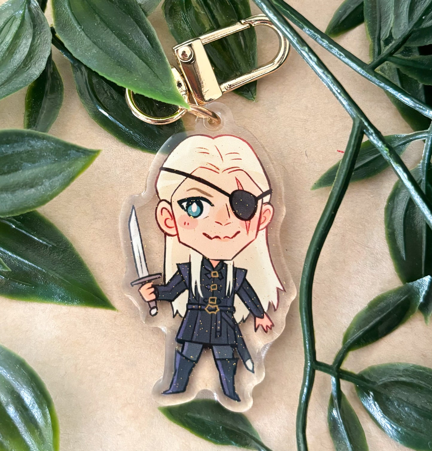 Aemond Targaryen Keychain