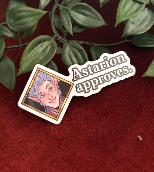 Astarion Approves Sticker