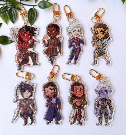 Baldur's Gate 3 Keychains