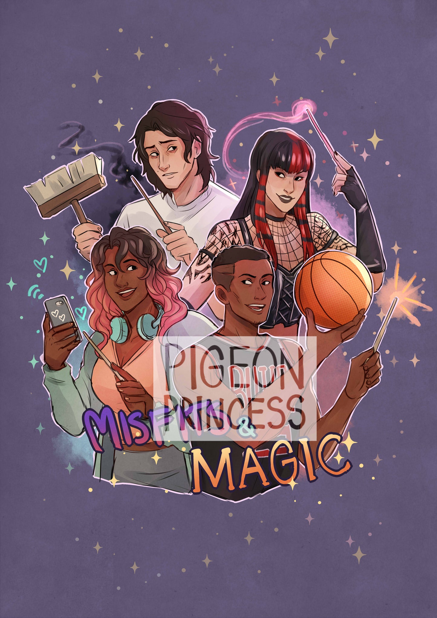 Misfits and Magic [Dimension 20] Print